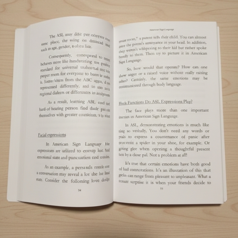 American Sign Language Guide Book (New) - Picture 3 of 5